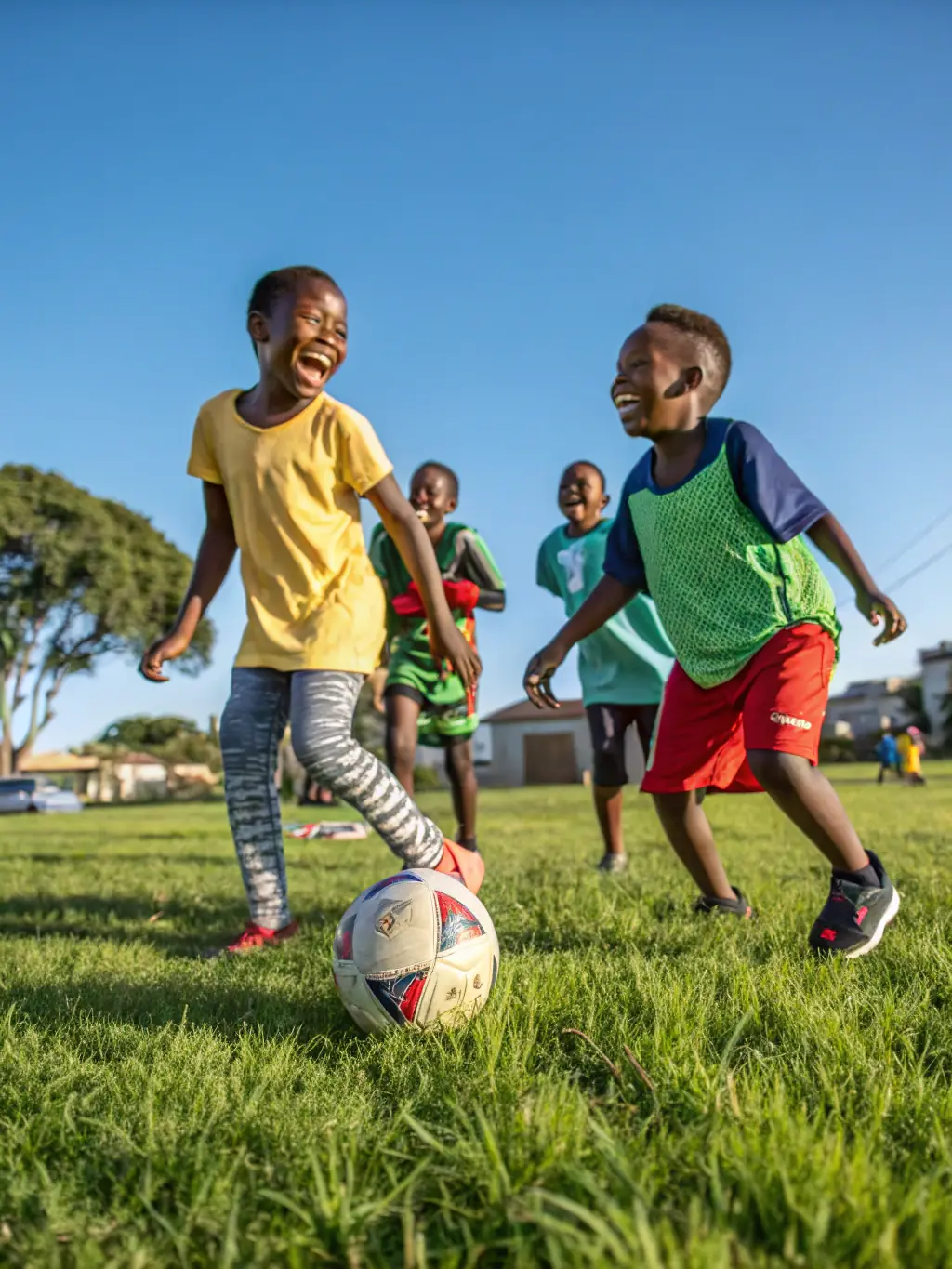 A group of people participating in a community sports event organized by USJO UNION SPORTIVE JUILLAC, emphasizing inclusivity and fun.