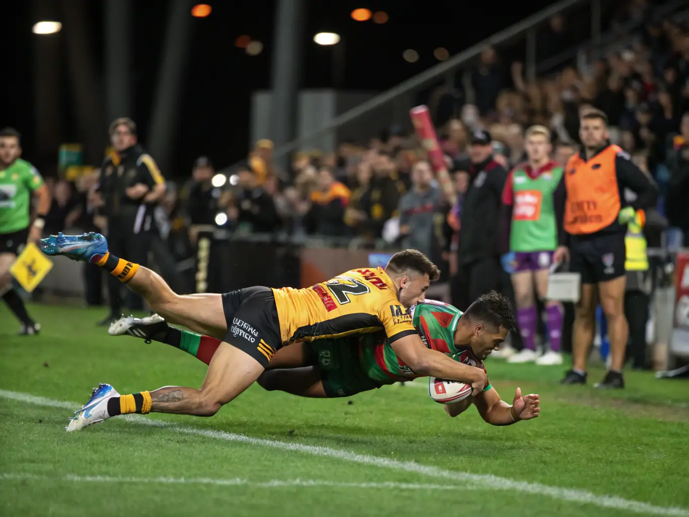 An image depicting adult rugby players competing in a local league match, highlighting the camaraderie and competitive spirit fostered by USJO UNION SPORTIVE JUILLAC.